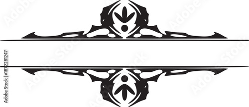 hand drawn ornament arrow shape element