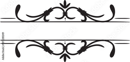 hand drawn ornament arrow shape element