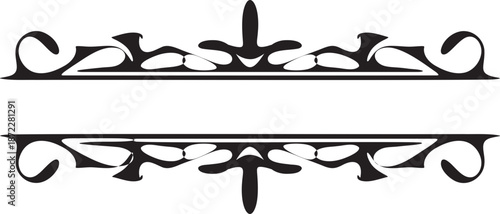 hand drawn ornament arrow shape element