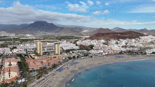 Wallpaper Mural survol de playas de las americas à Tenerife, îles canaries Torontodigital.ca