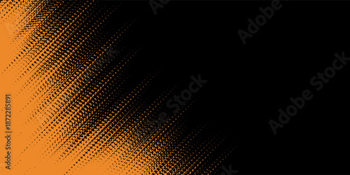 orange black brush Car sticker wrap pattern banner abstract sporty lines black orange color combination grunge brush pattern racing motorsport design.