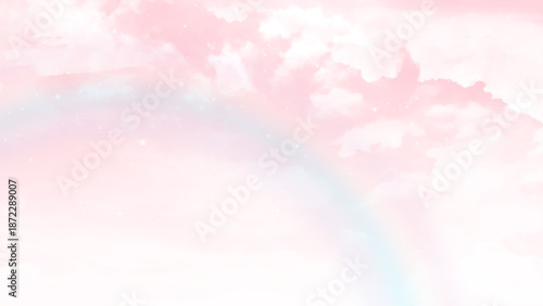 Pink Sky White Cloud Background Cloudy Summer Clear Light Beauty Texture Horizon Day Spring  Air Summer Sunny Cloudy Winter Bright Nature Image Wallpaper.