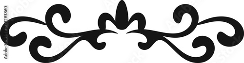 hand drawn ornament arrow shape element