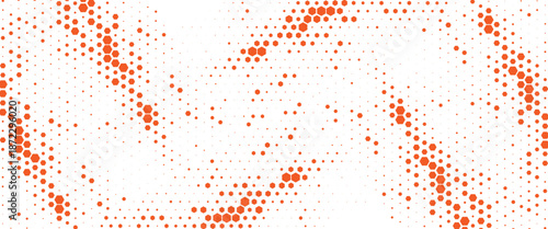 Vector technology pattern black and white abstract geometric transition pattern with hexagon shape halftone effect for sporty background..