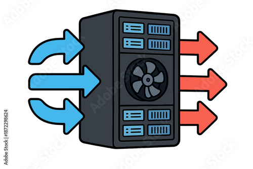 Understanding data center operations with server cooling and airflow management for efficient performance