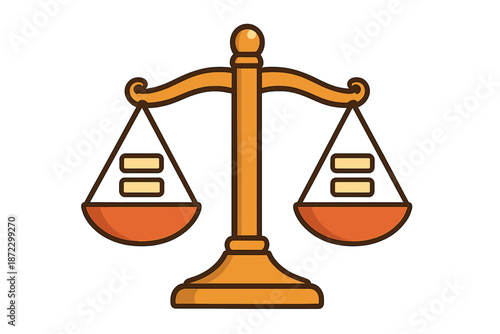 Balance scales are used to represent justice and fairness in legal contexts and discussions during various events