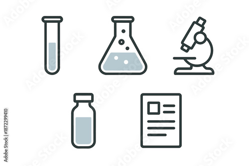 Science equipment in a laboratory setting for experiments and research activities