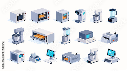 Kitchen appliances and equipment