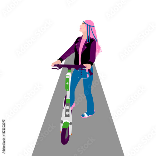 Road Girl Electric Scooter