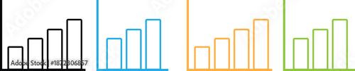 Bar Chart Icon Sets