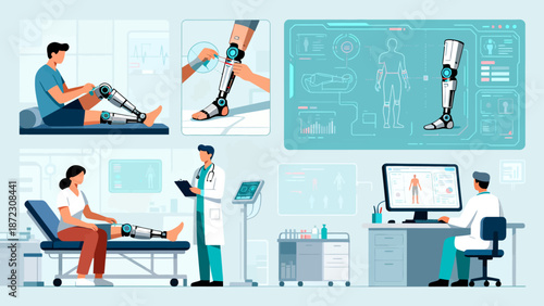 Medical prosthetics and rehabilitation