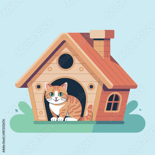 animal, pet, vector, home, cat, kitten, house, icon, shop, care, veterinary, cartoon, kitty, cute, flat, paw, dog, illustration, puppy, element, design, domestic, isolated, symbol, feline, accessory, 