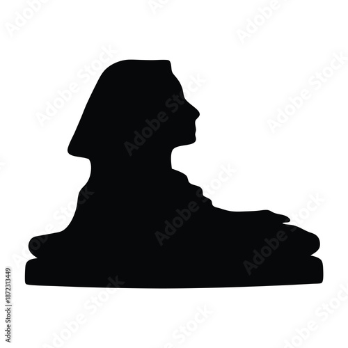 Silhouette of the Great Sphinx of Giza, a timeless Egyptian monument
