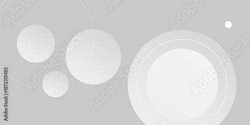 Elegant dark abstract white and gray color background design