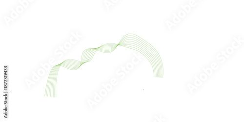 Abstract green background featuring eco vector design with white lines and arrows symbolizing a natural plant environment and sustainable ecology concept