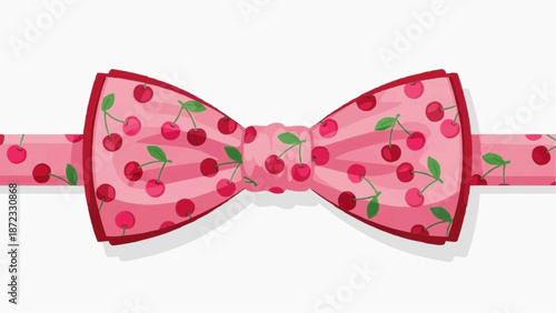 Bow tie isolated on white background