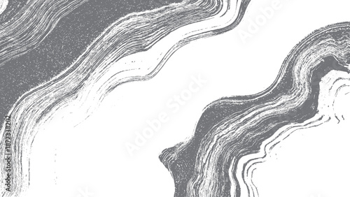 Rough wallpaper texture with worn pattern and broken plaster grunge damask effect. Distressed overlay texture with abstract dirty scratches and vintage frame design. 