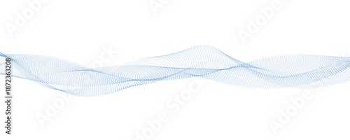wave illustration on white background