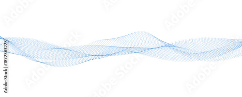 wave illustration on white background