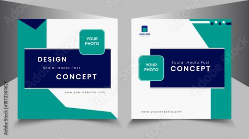 unique modern banner design sample