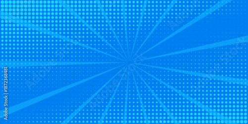 Anime Comic Background. Pop Art Style Background. Pop Up Retro Comic Background. Vector halftone illustration. Vintage background for comic superhero text, speech bubble, message.