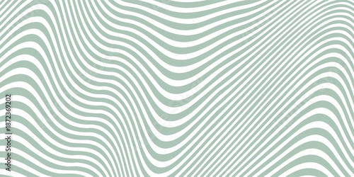 Striped bubbles print. Seamless pattern. Vector.