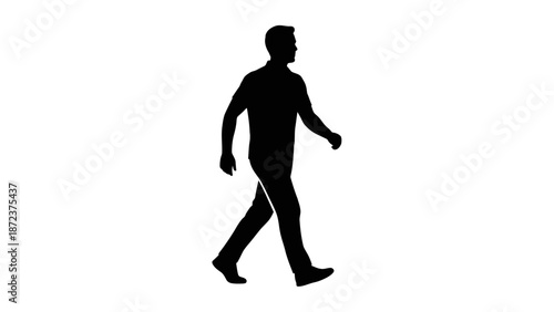 silhouette of a young woman