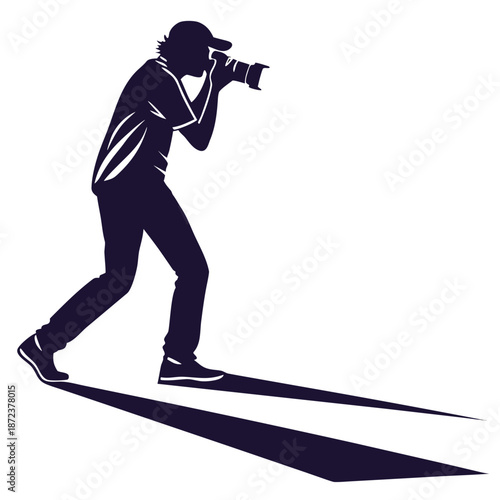 Photographer in action