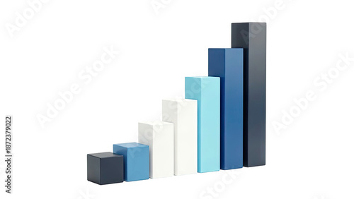 Free Download Bar chart showing increasing values - GFXLoad
