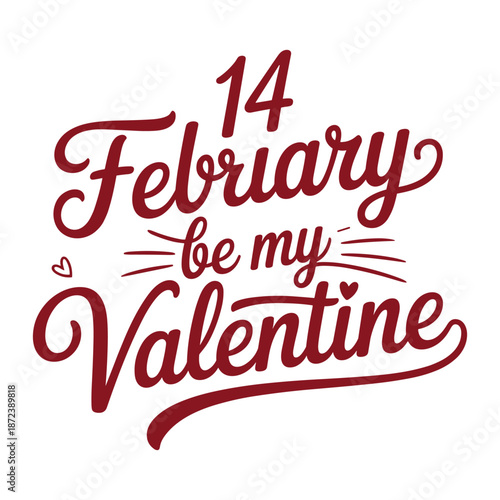 14 february be my valentine