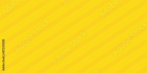 Modern futuristic graphic abstract background. Yellow background with stripes. Bright poster texture design, vector