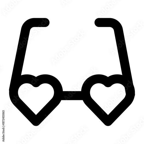 sun glasses icon for illustration