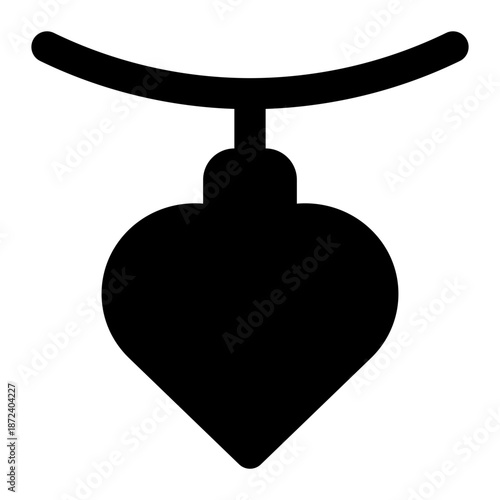 necklace icon for illustration