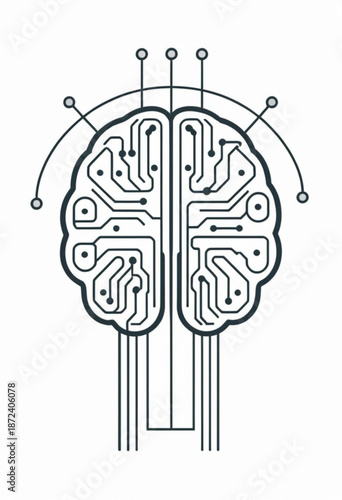 Brain with Circuits
