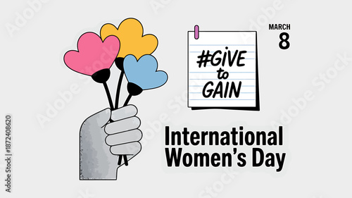 Celebrate International Womens Day with Give to Gain