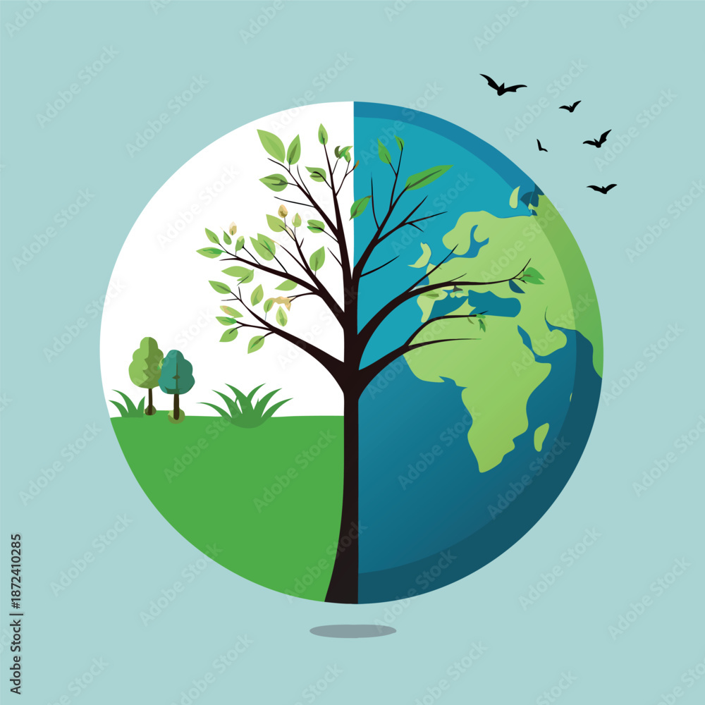 Obraz premium world environment day