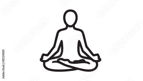 A person meditating in a serene environment, practicing yoga and relaxation techniques in a peaceful setting