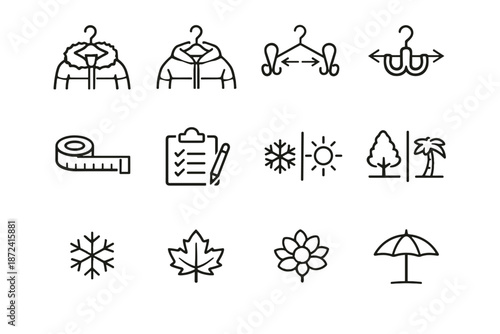 Coat calm icons logic icon vector extra seasonal allowance hook garment planning
