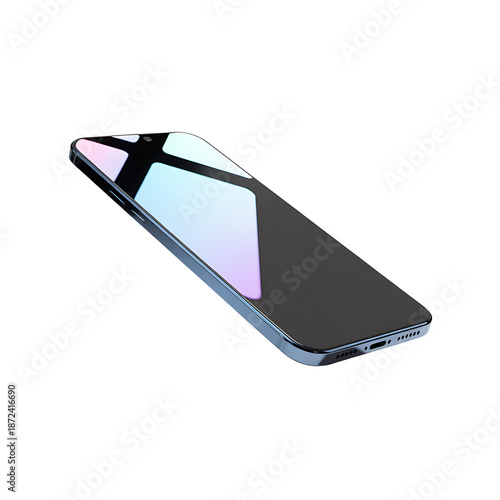 smart phone isolated on white