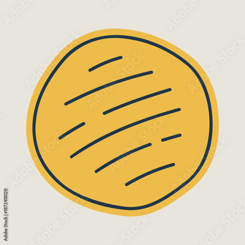 Traditional Pita Flatbread Cuisine Icon