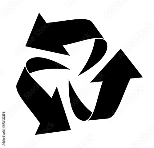 拡散する三つの矢印