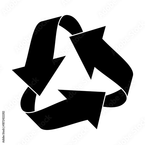 三角形の三つの回転矢印