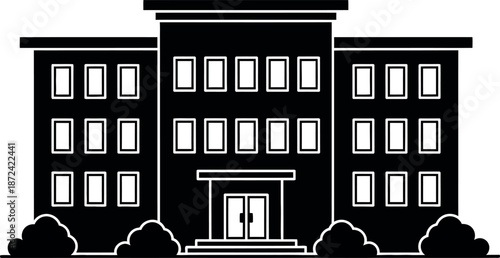 Classic architectural design of a historical building