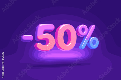Reflection vector smooth icon luminous discount surface form rounded levitating simple glossy