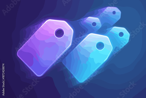 Simple surface градієнти compose icon futuristic diffusion k vector light glossy illustration