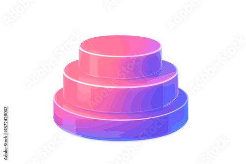 Compose k light geometry icon simple illustration smooth glossy елементи obʼємні vector