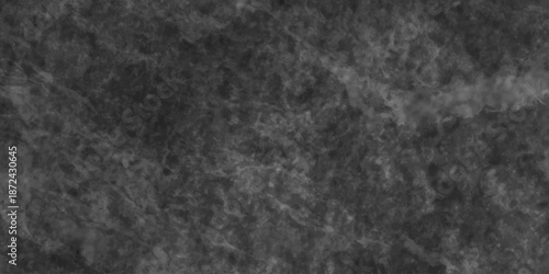 Concrete black stone Panorama blank rough wall for background. Abstract black stone concrete floor or old cement grunge background. crack gray wall texture.