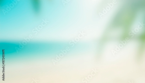 blurred image of the beach