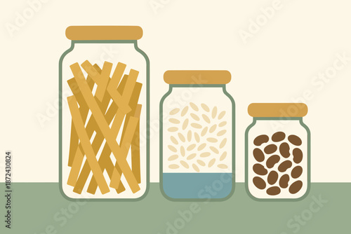 Characters letters text kitchen minimalist eco no captions vector style icon numbers