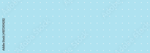 Create blue planner or notebook. Vector page and seamless pattern for bullet journal with bright grid background.